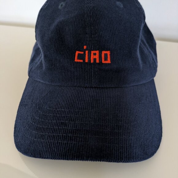 Clare V Baseball Corduroy Cap Ciao Hat - Picture 5 of 7